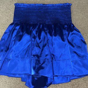 Royal blue Koch shorts